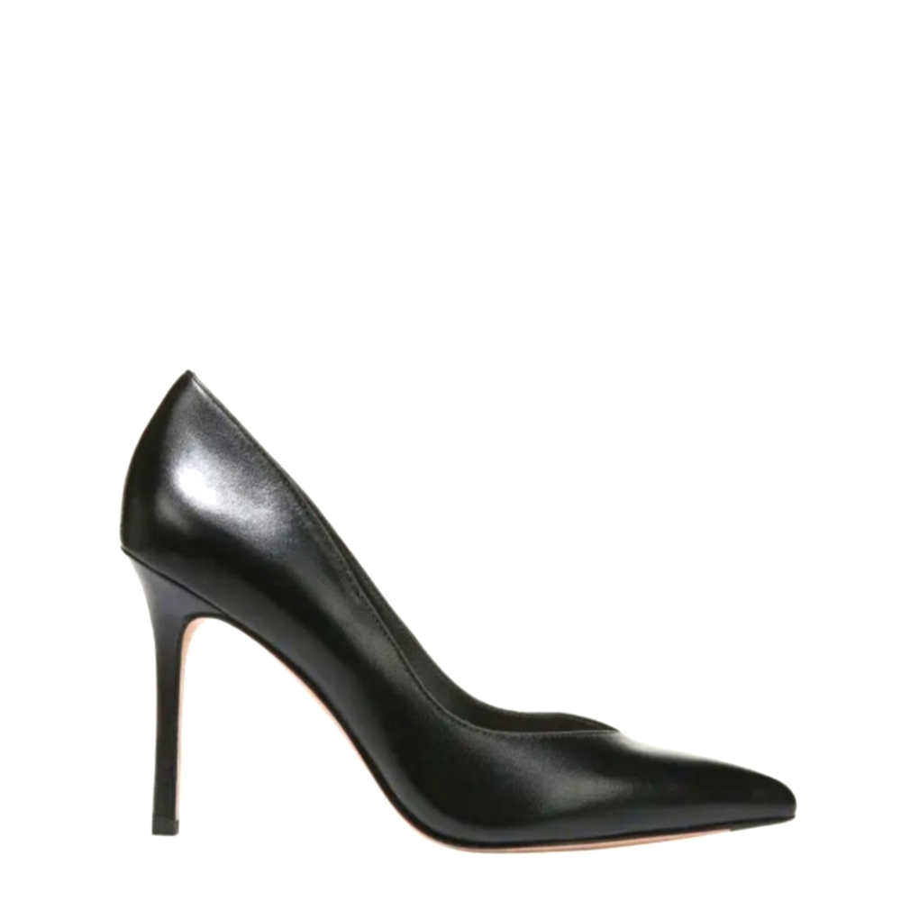 VERONICA BEARD LISA LEATHER PUMPS.